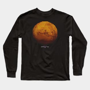 Mars in Triangles Long Sleeve T-Shirt